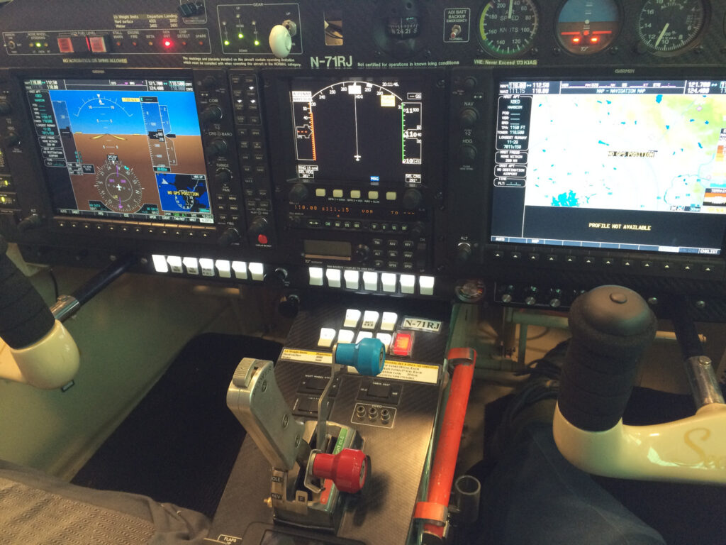 Avionics made for James Bond