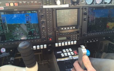 N71RJ cockpit